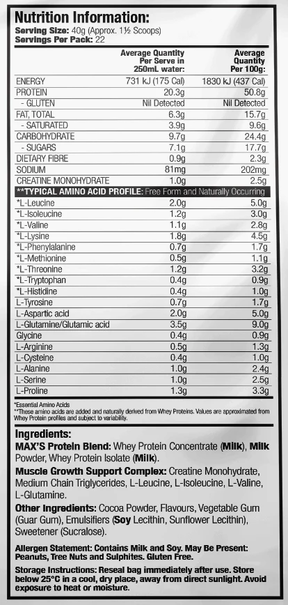 Pro Series Super Whey by Maxs - Image 7