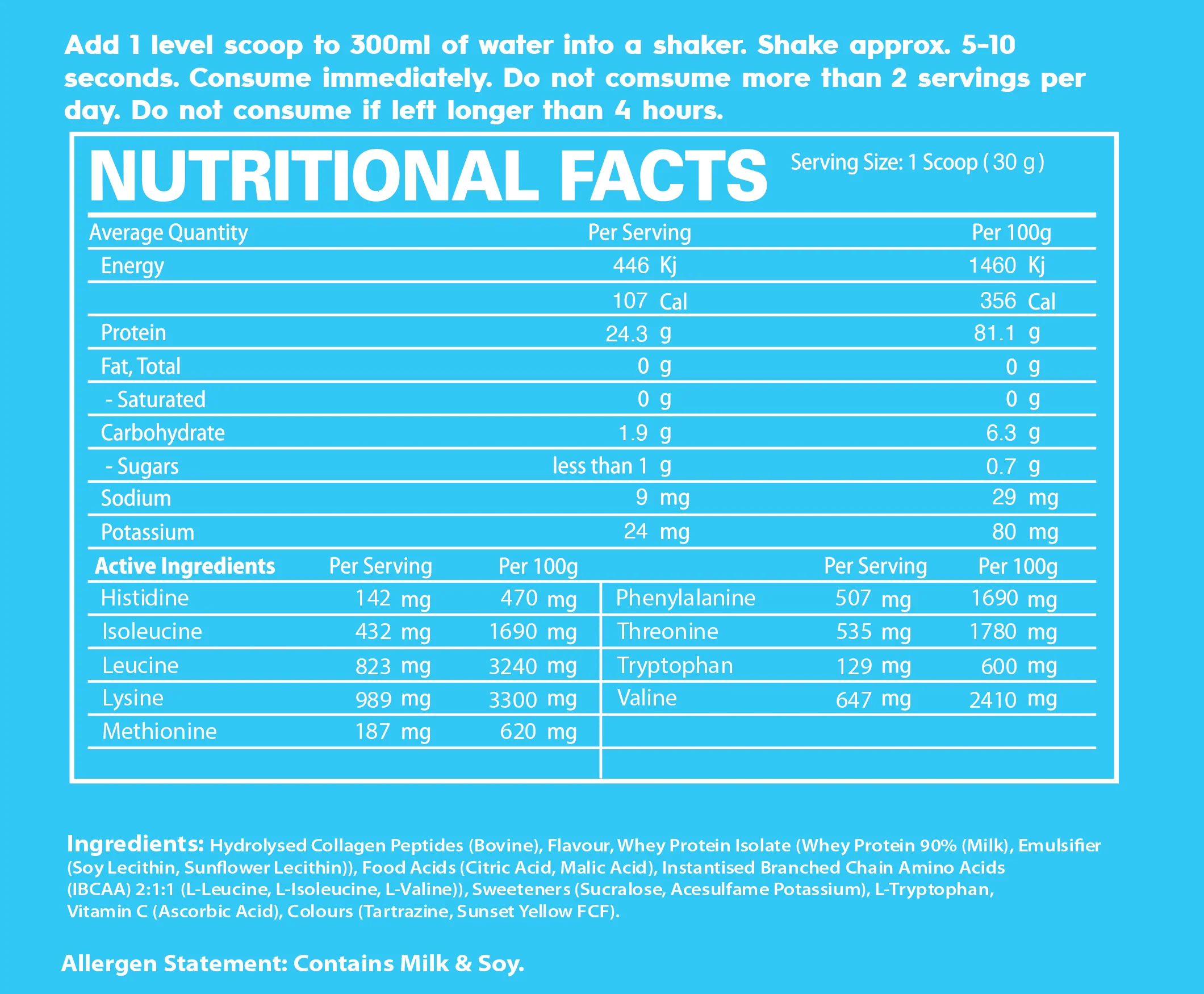Protein H2O + Collagen by FitFrenzy - Image 7