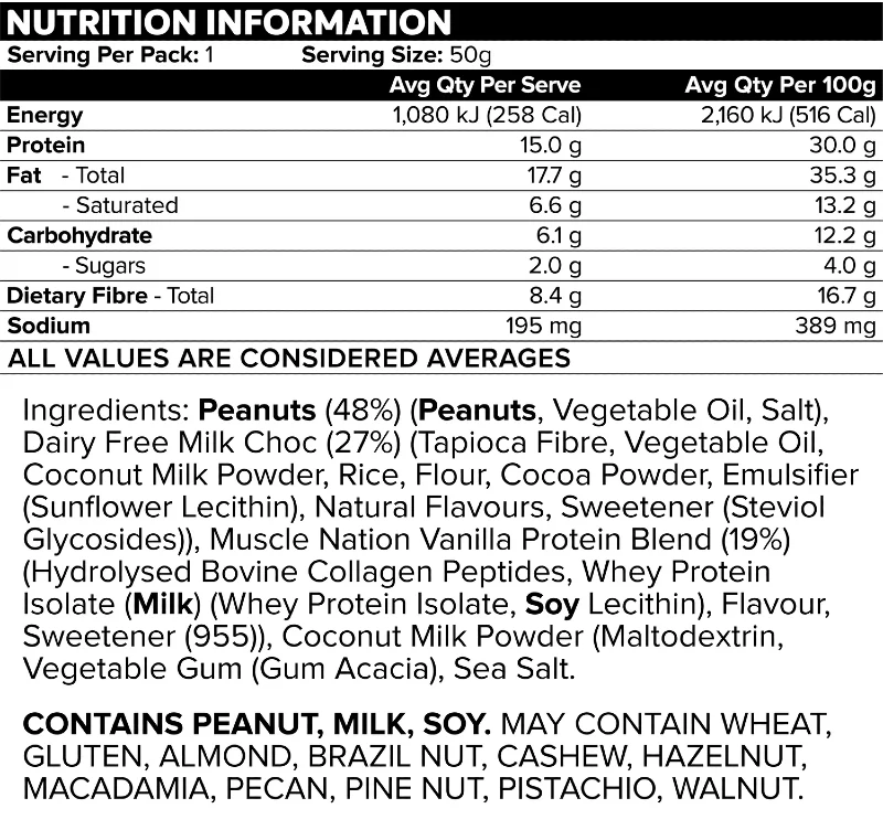Protein Peanut Butter Cups by Muscle Nation - Image 5