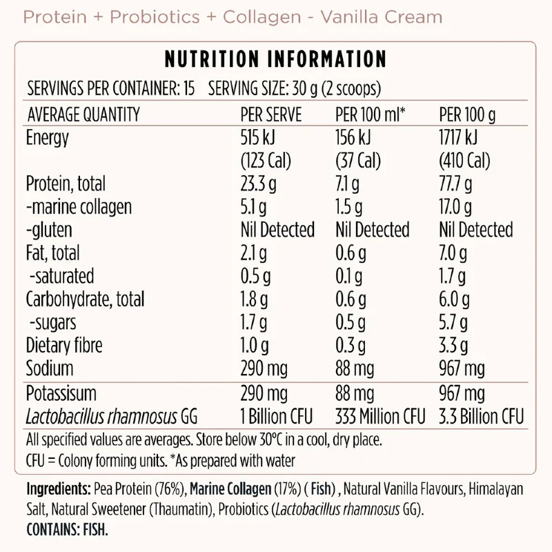 Protein + Probiotics + Collagen by JSHealth Vitamins - Image 3