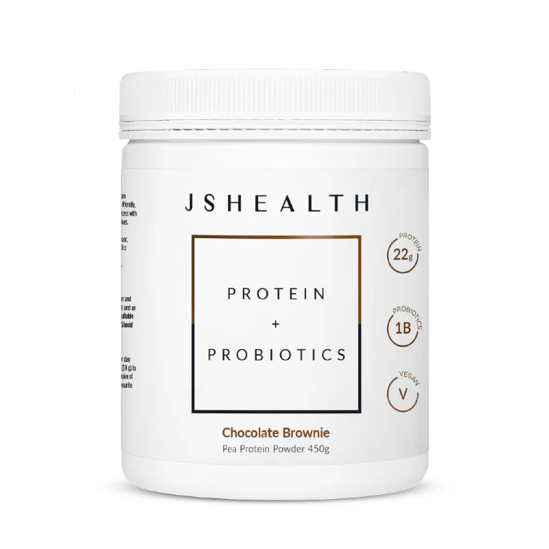 Protein + Probiotics Pea Protein Powder by JSHealth Vitamins