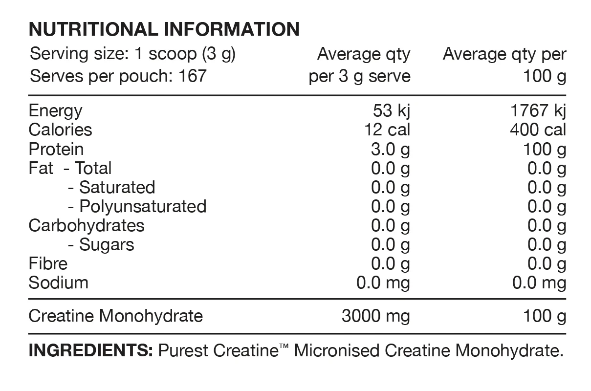 Purest Creatine Monohydrate by Switch Perform - Image 2