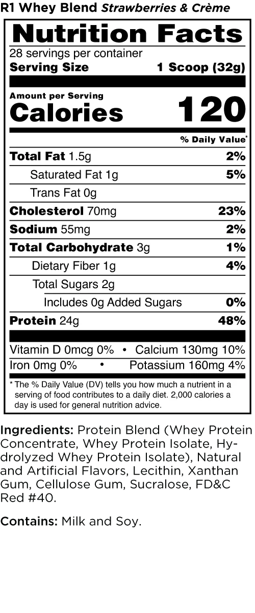 R1 Whey Blend Protein by Rule 1 - Image 5