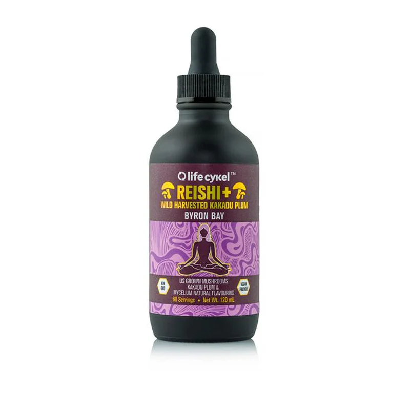 Reishi Double Extract Mushroom Flavouring by Life Cykel - Image 3