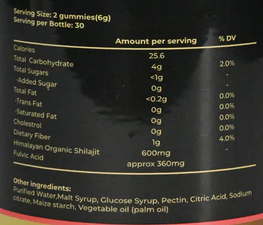 Shilajit Gummies by MyDetoxify - Image 2