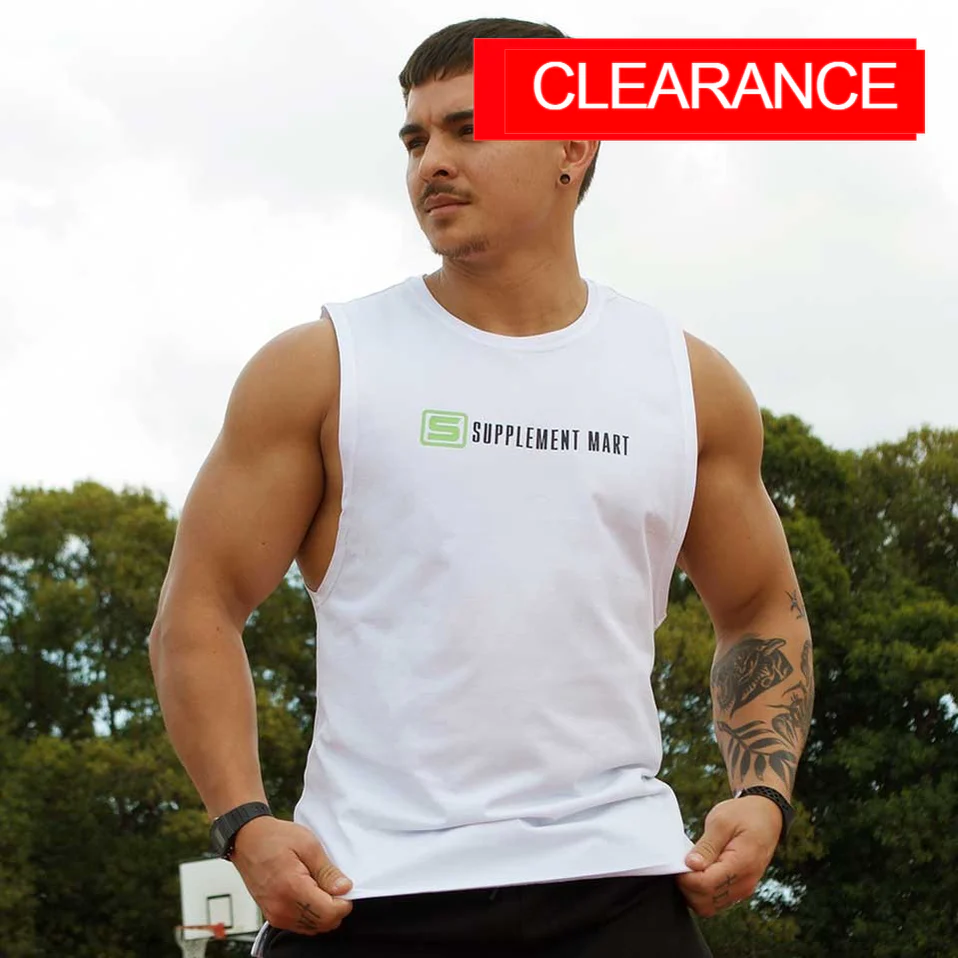 Supplement Mart Mens OG Logo Muscle Singlet - Image 2