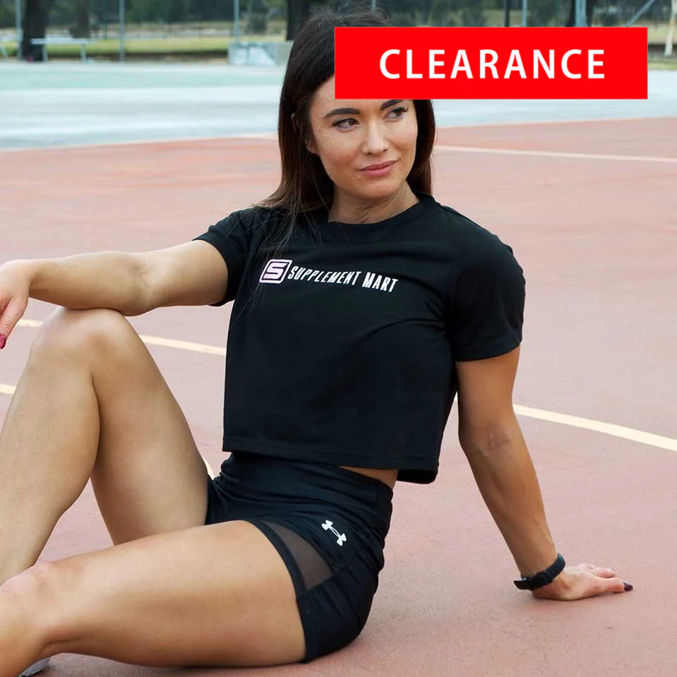 Supplement Mart Womens OG Logo Crop Tee - Image 2