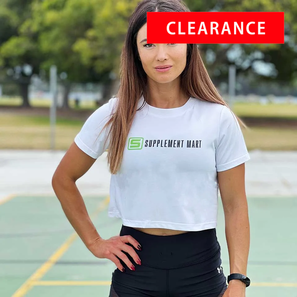 Supplement Mart Womens OG Logo Crop Tee - Image 3