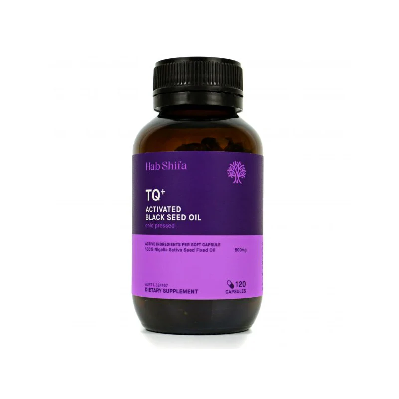 TQ+ Activated Black Seed Oil Capsules by Hab Shifa