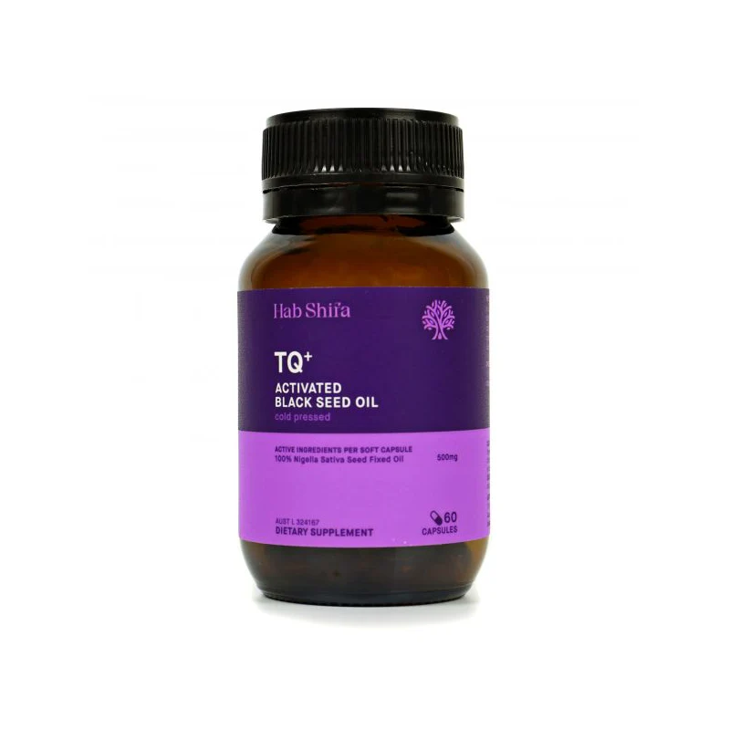 TQ+ Activated Black Seed Oil Capsules by Hab Shifa - Image 2
