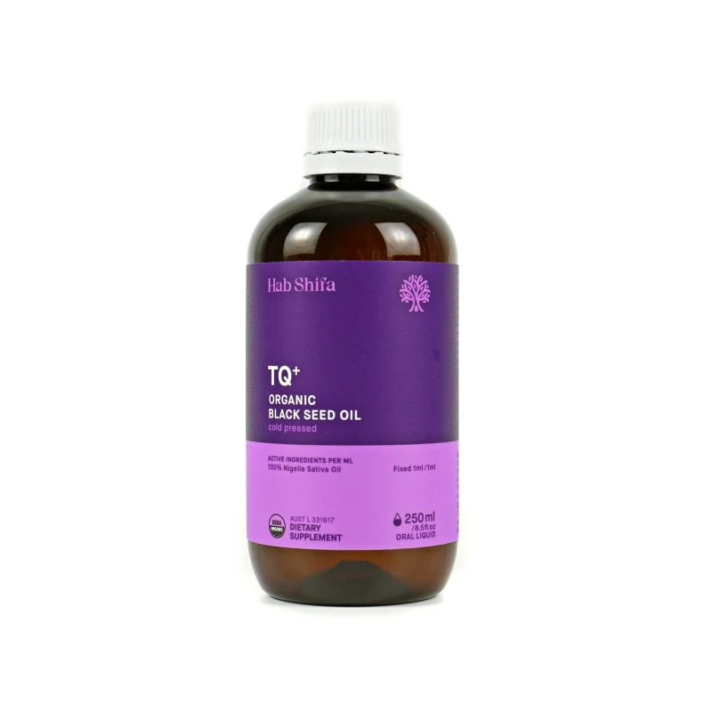 TQ+ Organic Black Seed Oil by Hab Shifa