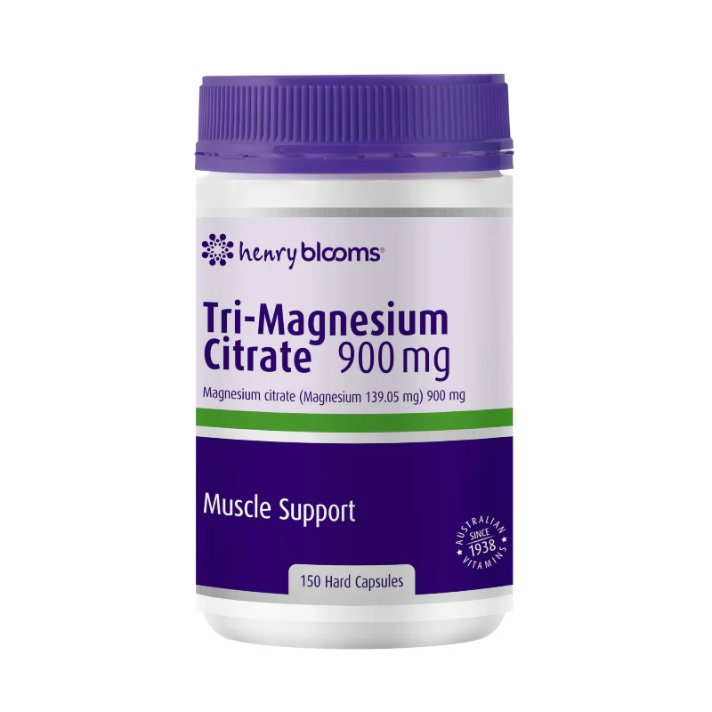 Tri-Magnesium Citrate 900mg by Henry Blooms