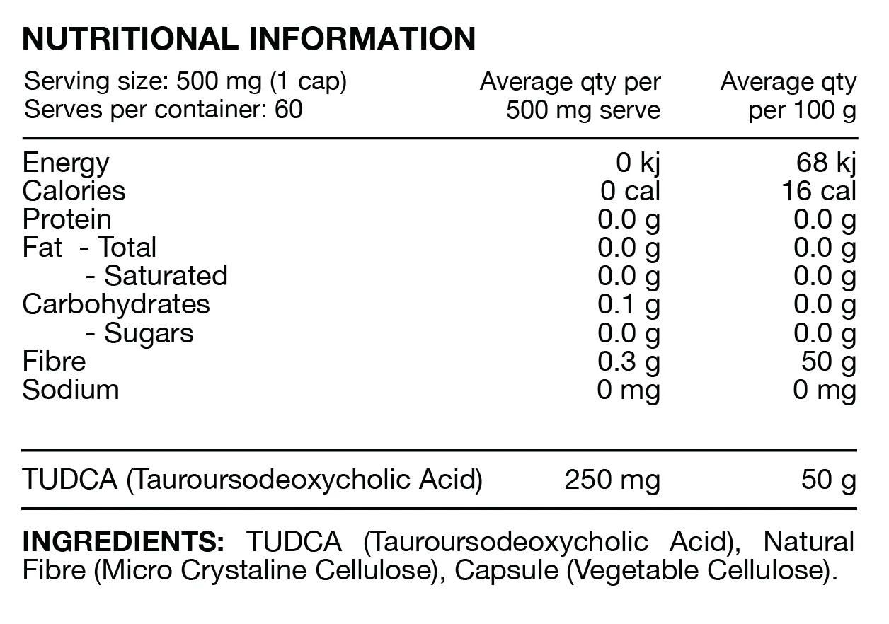 TUDCA by Switch Nutrition - Image 2