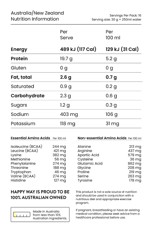 Vegan Protein (Ashy Bines) by Happy Way - Image 4