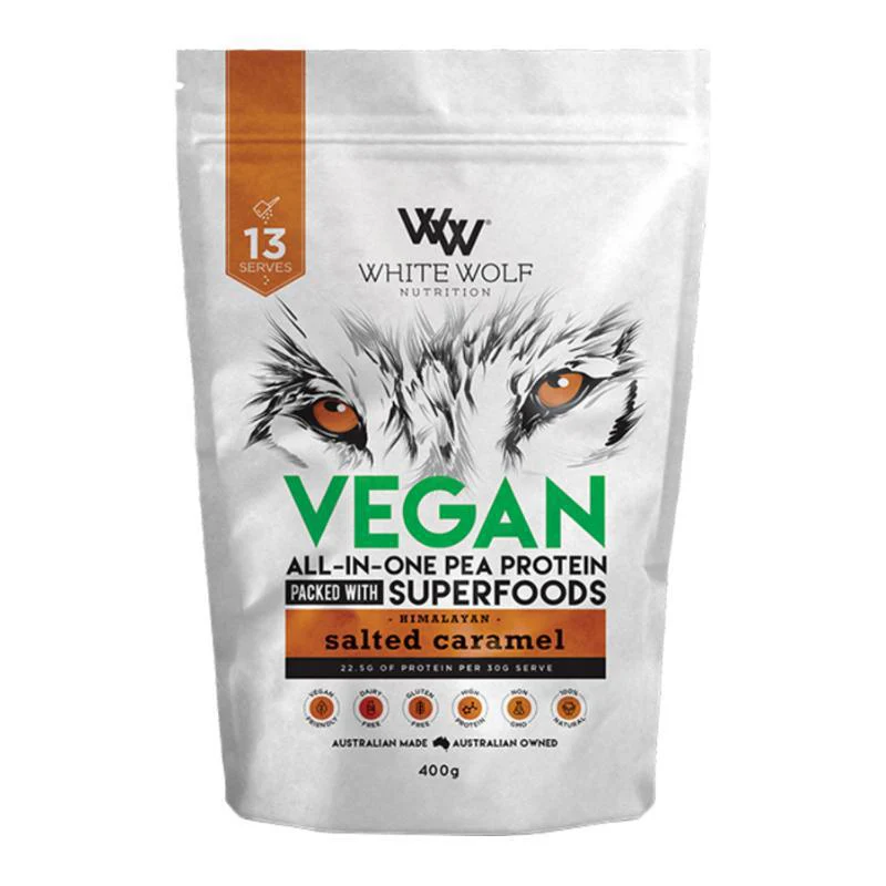 Vegan All-In-One Pea Protein with Superfoods by White Wolf - Image 3