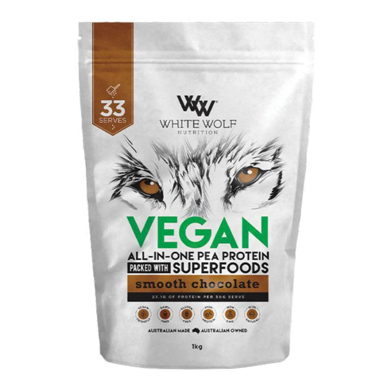 Vegan All-In-One Pea Protein with Superfoods by White Wolf - Image 5