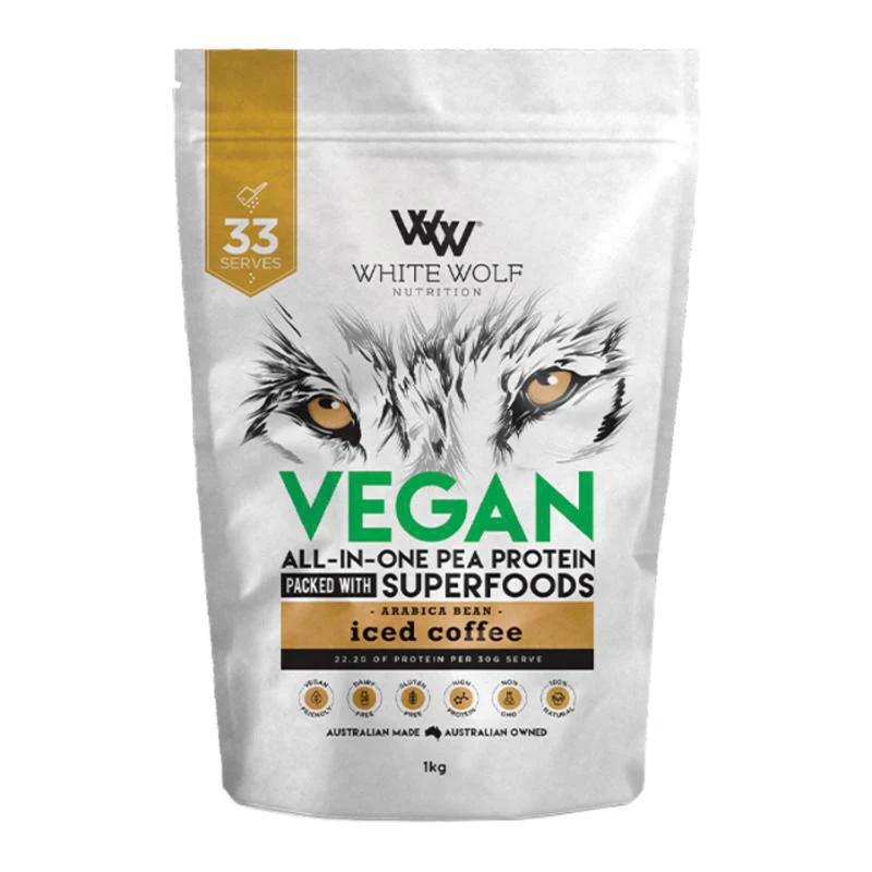 Vegan All-In-One Pea Protein with Superfoods by White Wolf - Image 6