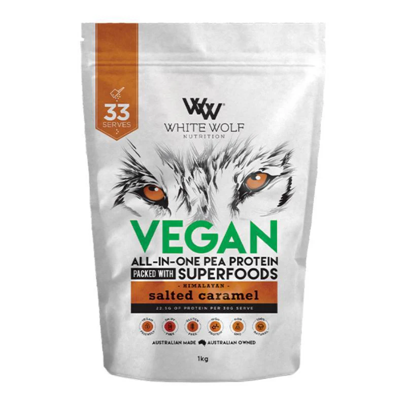 Vegan All-In-One Pea Protein with Superfoods by White Wolf - Image 7