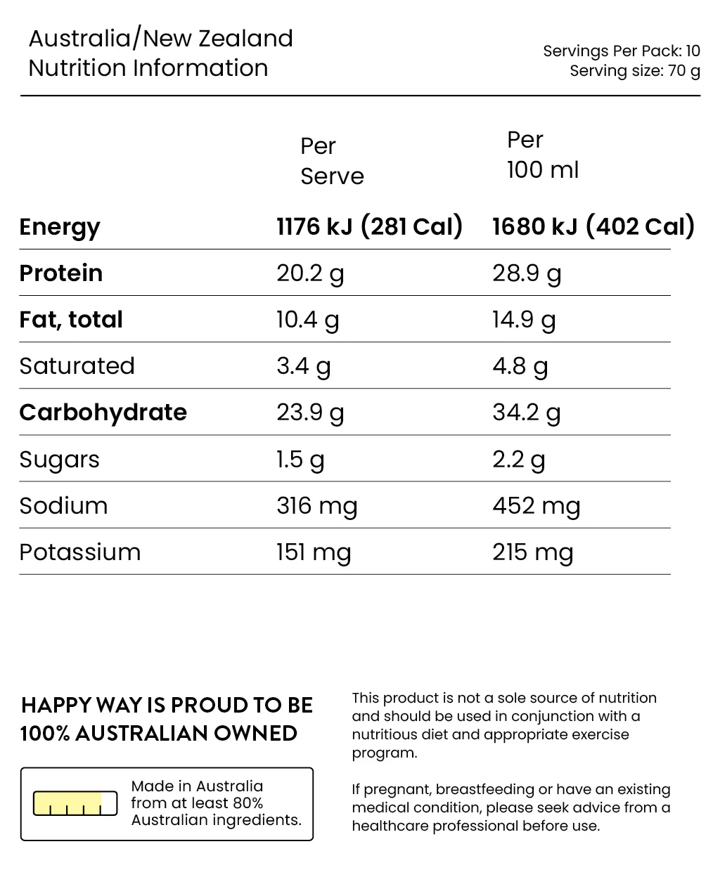 Vegan Protein Quick Oats by Happy Way - Image 3