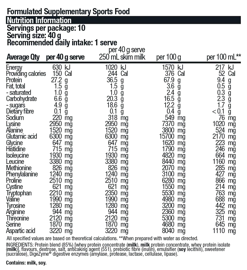 Violet Crumble Protein Powder by Body Science BSc - Image 5