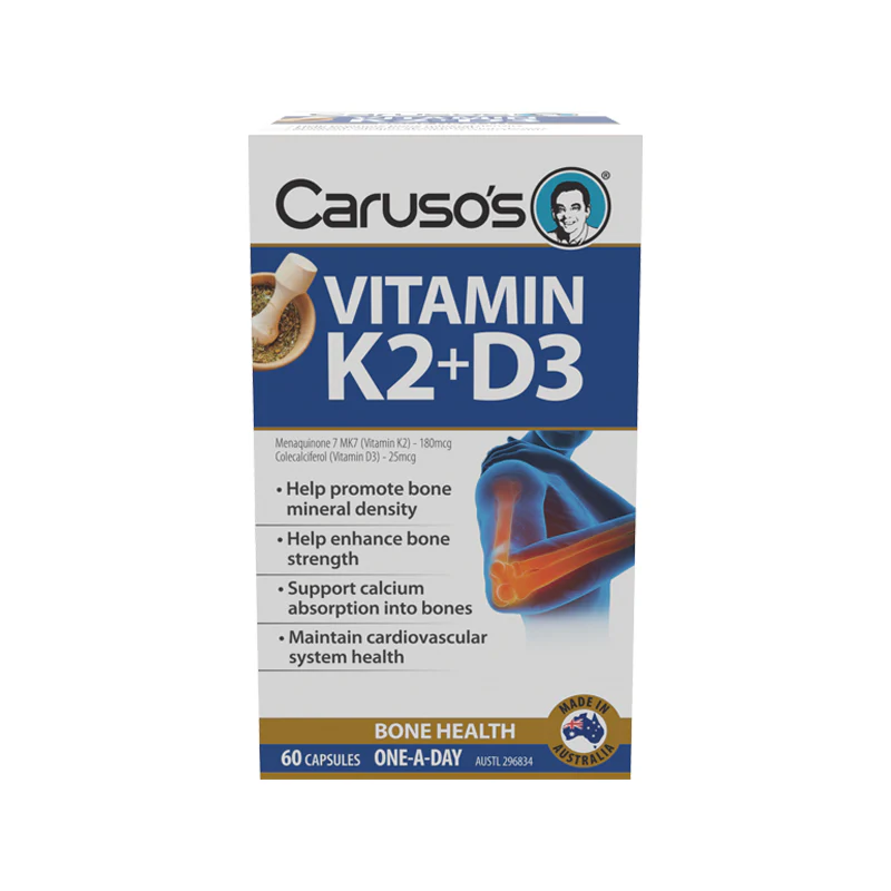 Vitamin K2 & D3 by Carusos