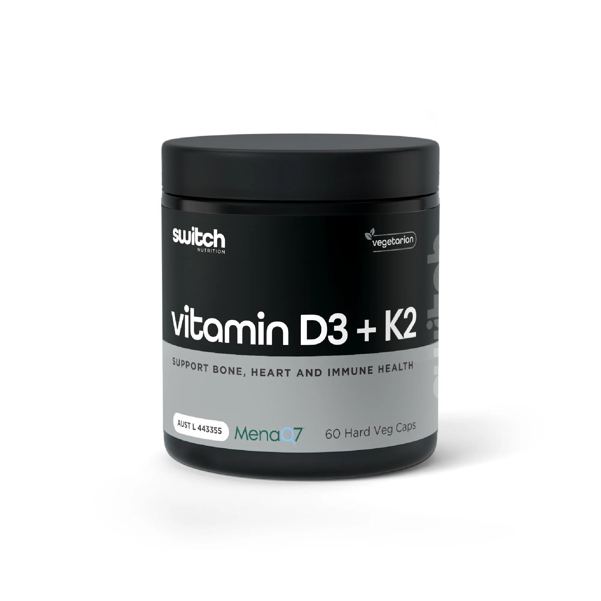 Vitamin K2 & D3 by Switch Nutrition