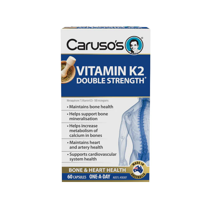 Vitamin K2 Double Strength by Carusos
