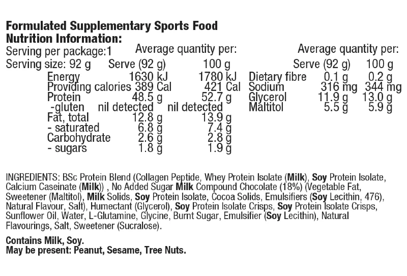 XL High Protein Low Carb Bar By by Body Science (BSc) - Image 9